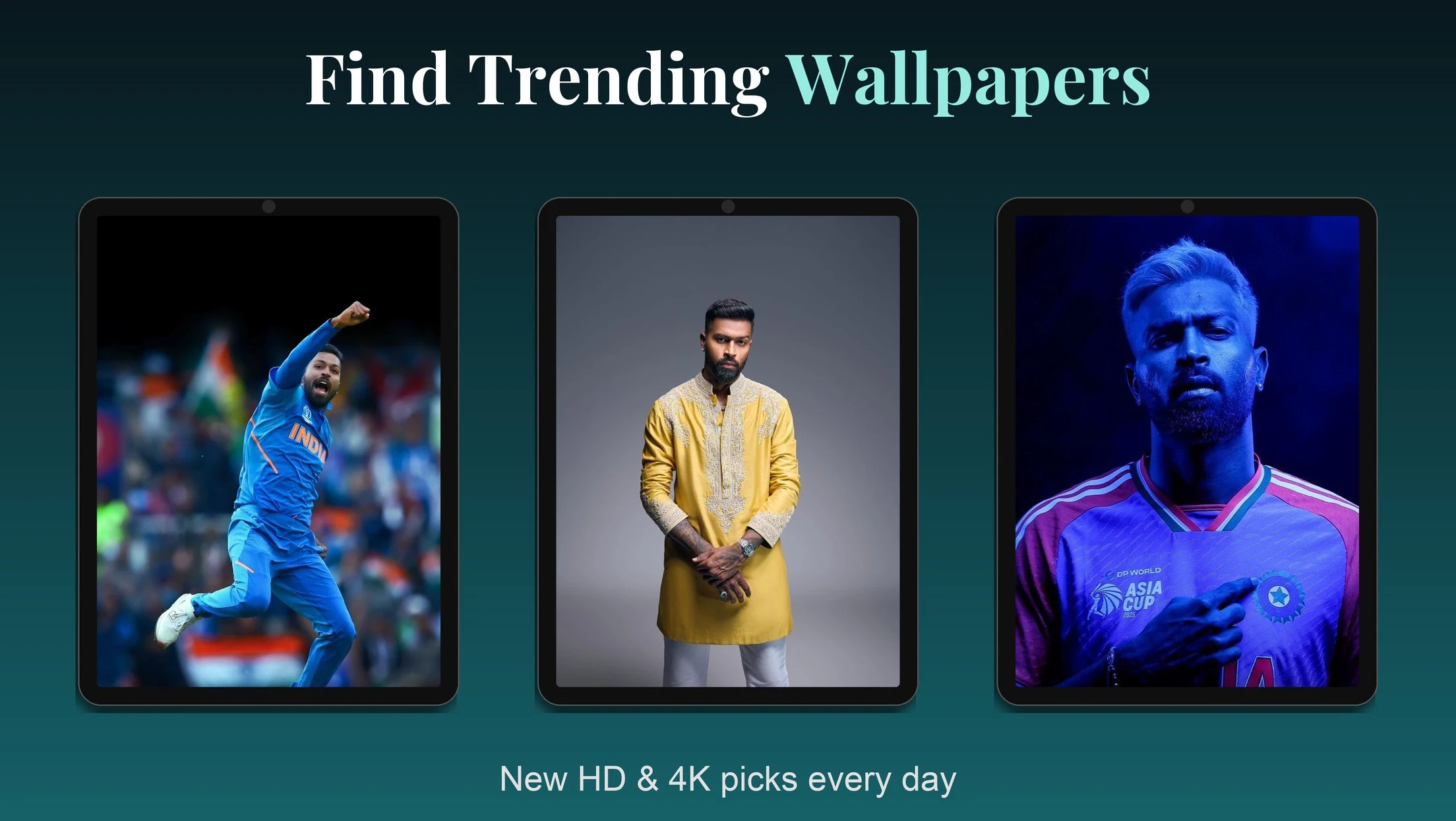 Hardik Pandya Wallpaper HD screenshot